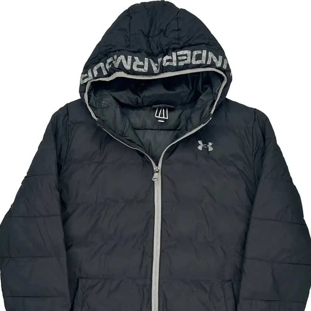 Age 14 Under Armour Puffer - Large Black Polyester