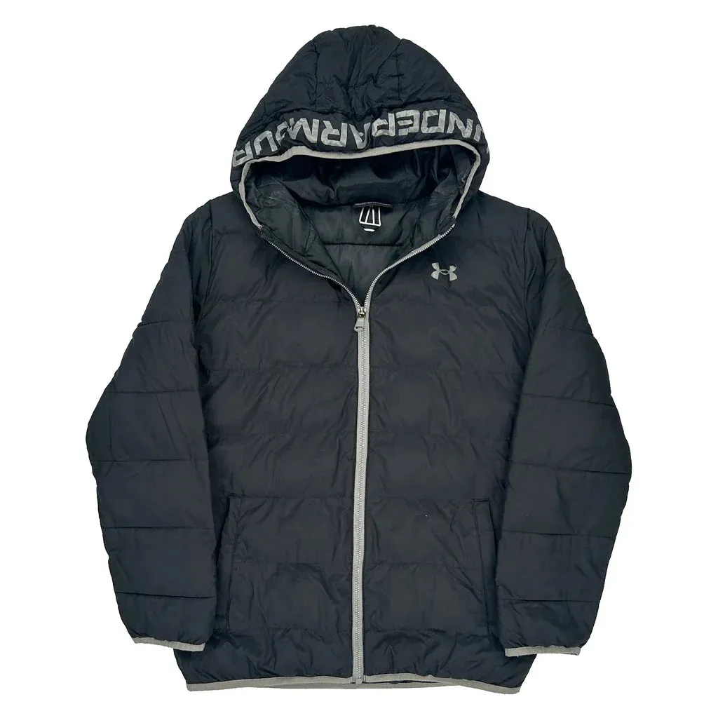 Age 14 Under Armour Puffer - Large Black Polyester