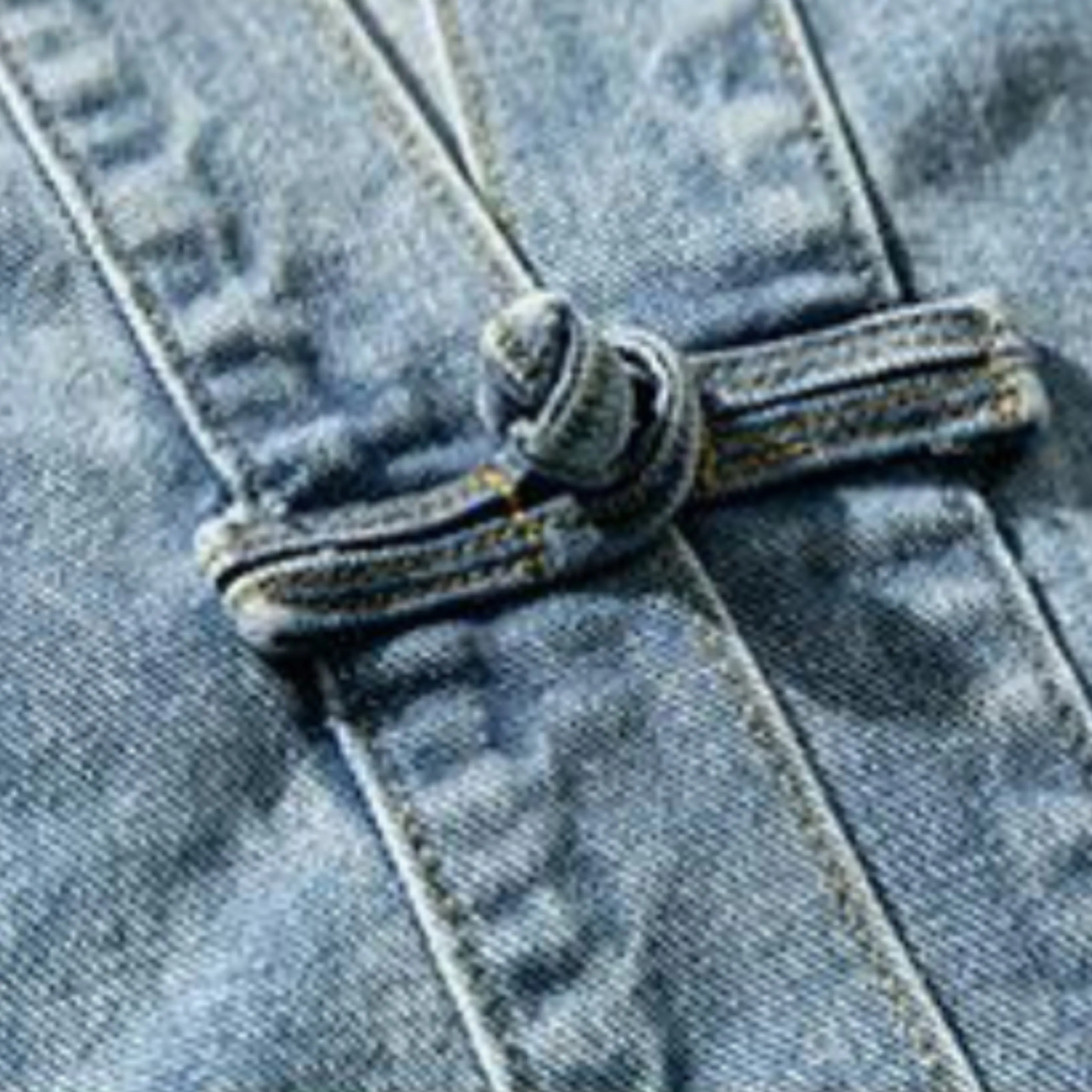 Aged Denim Kimono