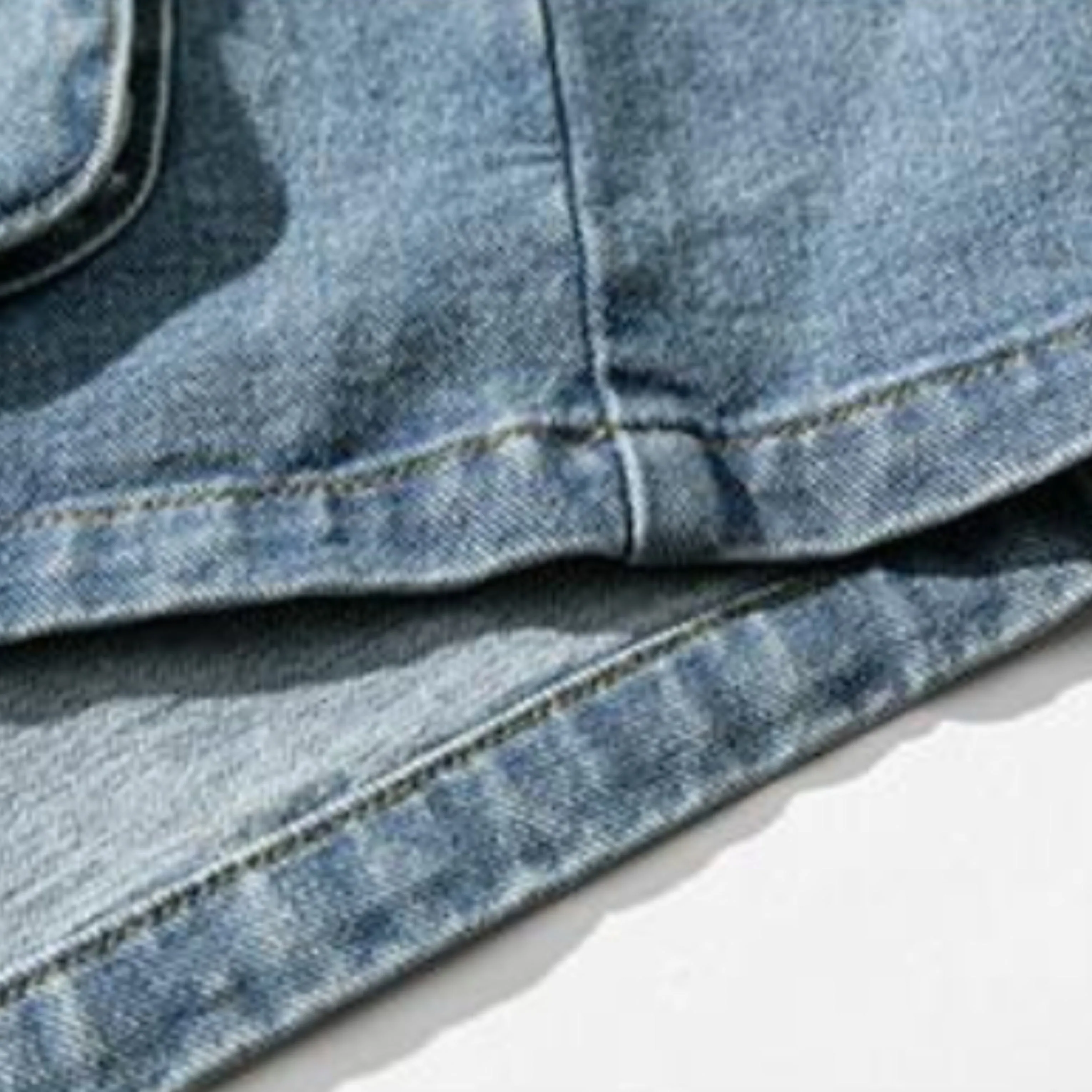 Aged Denim Kimono