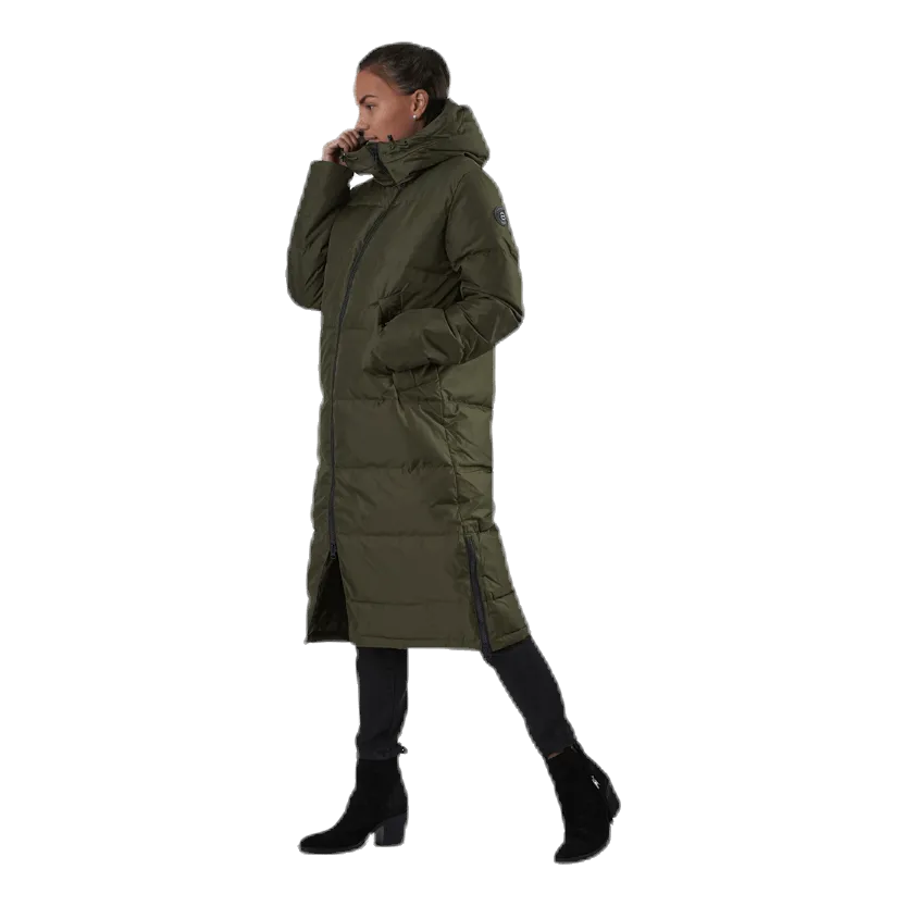 Biella Coat Green