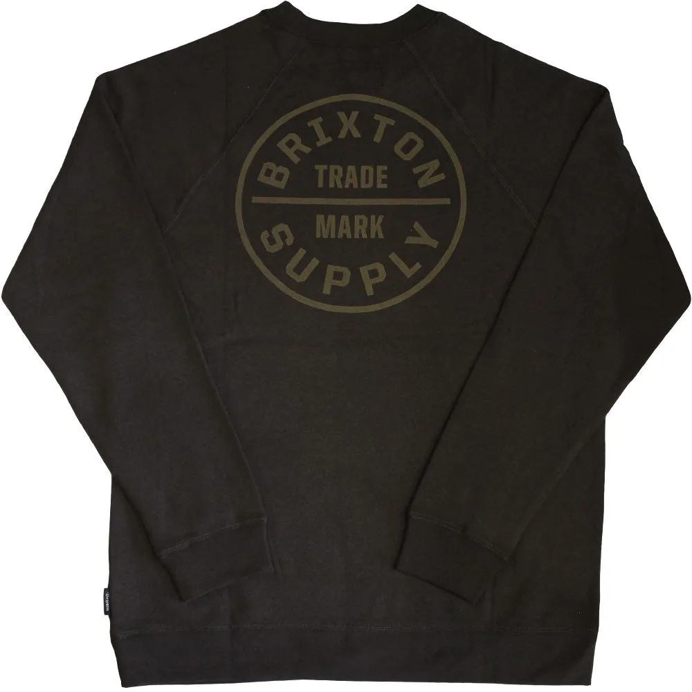 Brixton Oath Sweatshirt Washed Black