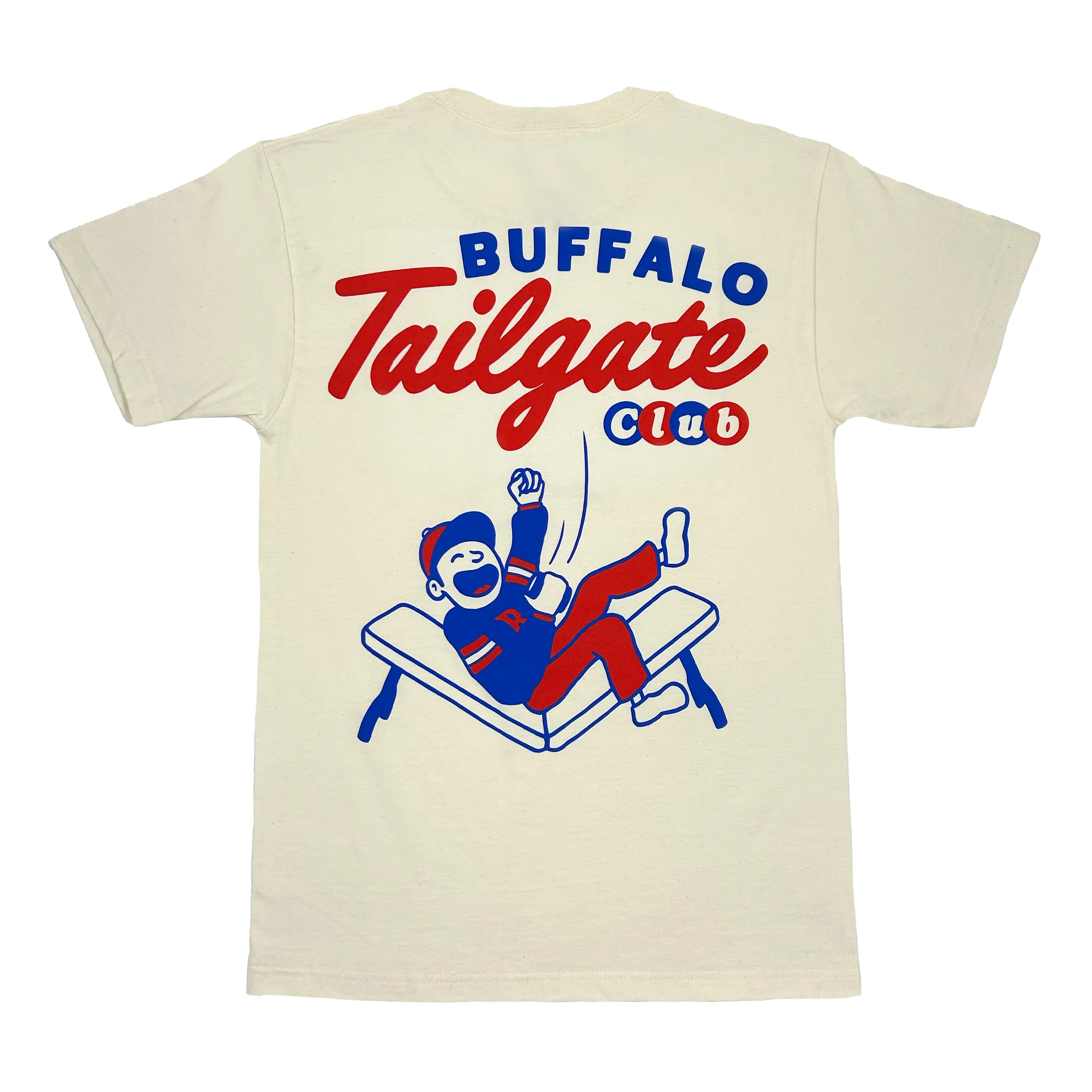 Buffalo Tailgate Club Cream Short Sleeve Shirt