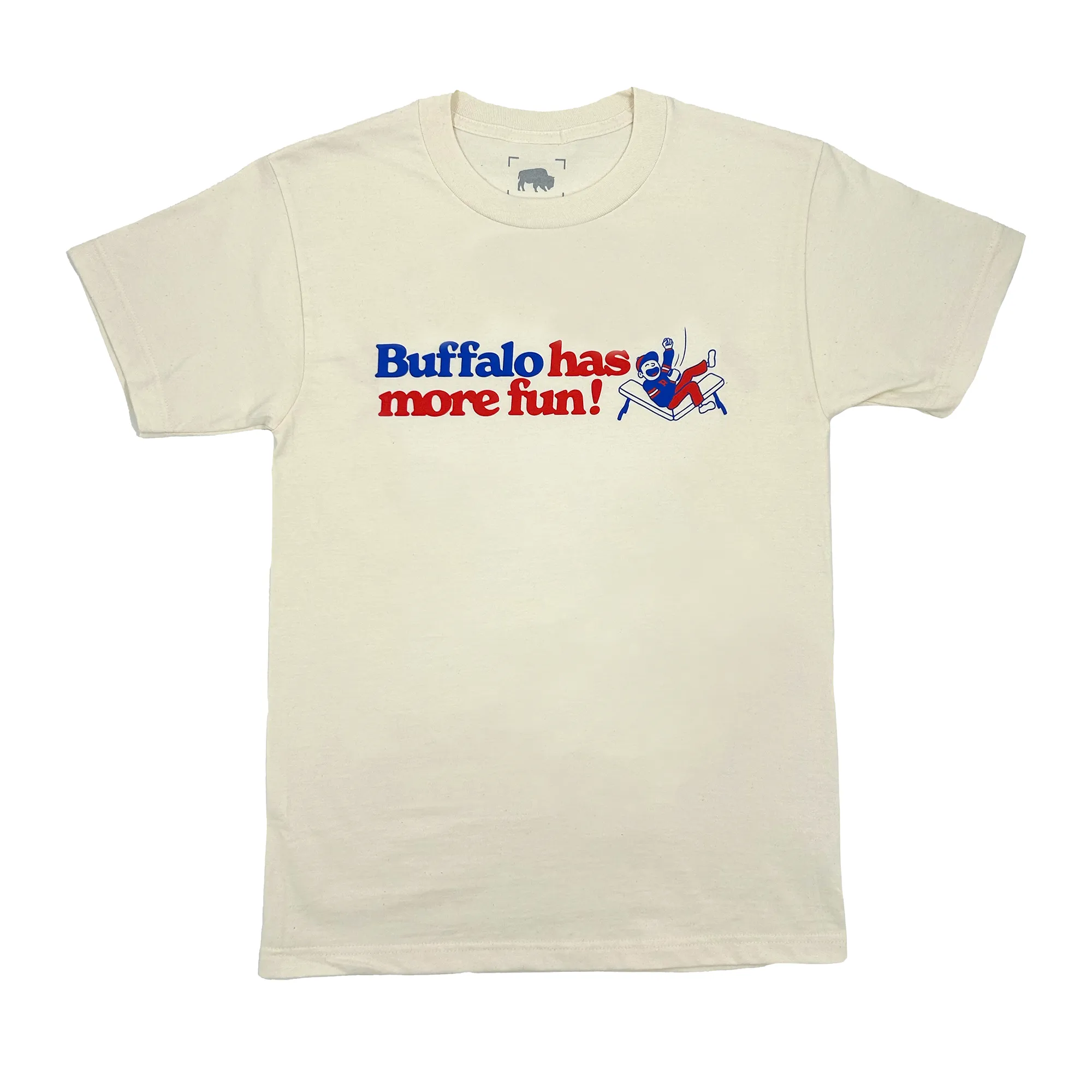 Buffalo Tailgate Club Cream Short Sleeve Shirt