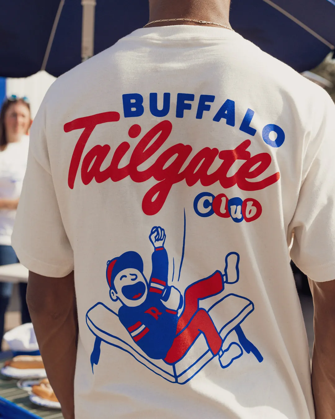 Buffalo Tailgate Club Cream Short Sleeve Shirt