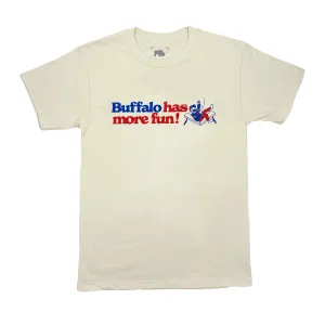Buffalo Tailgate Club Cream Short Sleeve Shirt