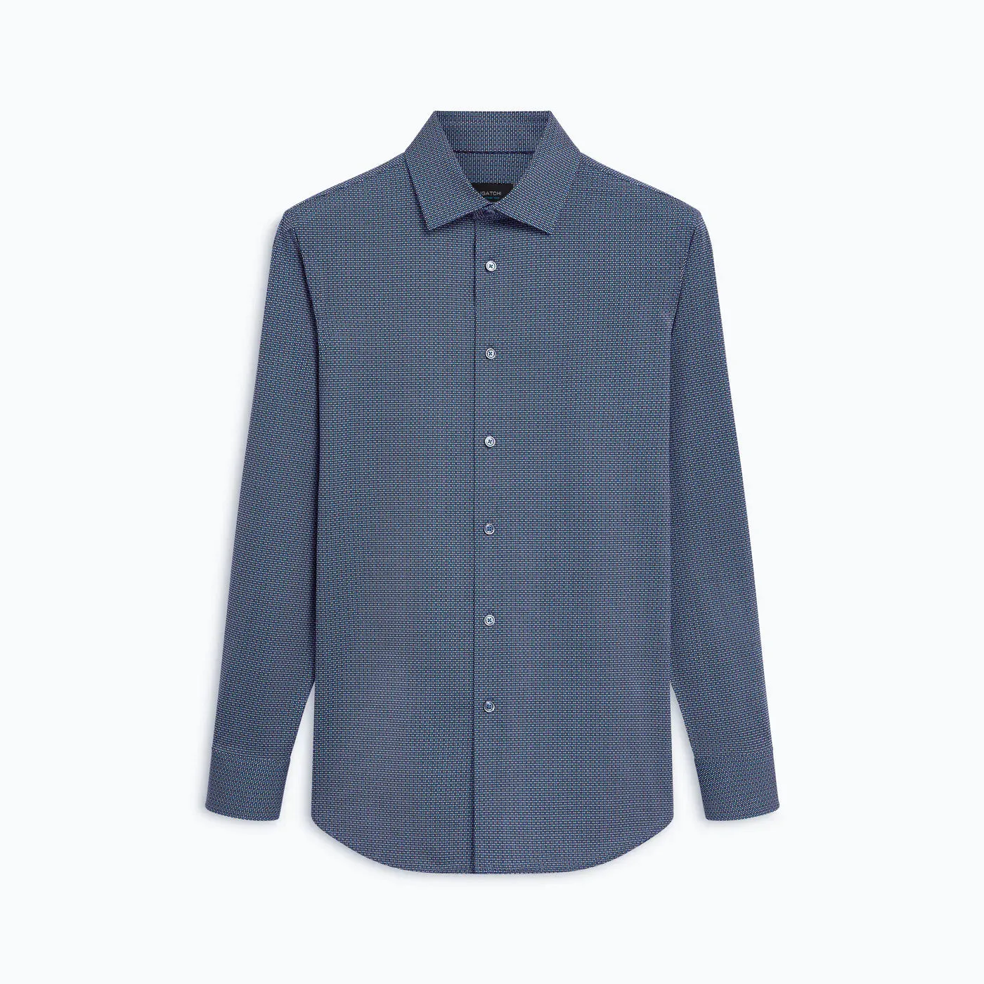 Bugatchi James Bird's Eye Print OoohCotton® Shirt