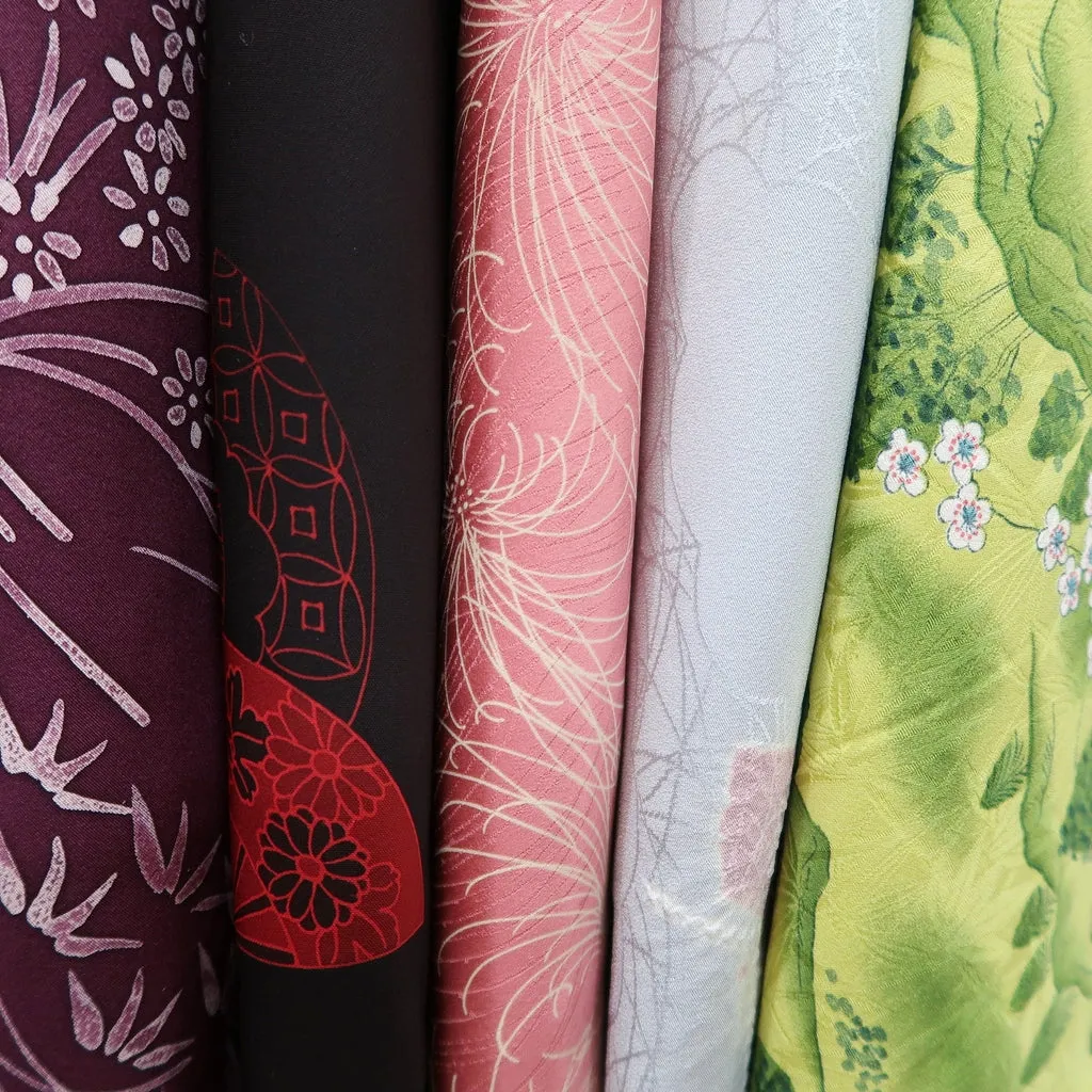 Bundle 15pcs Silk Haori Jacket Wholesale Bulk Free Shipping #570