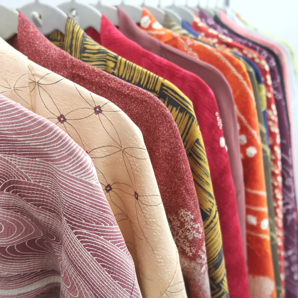 Bundle 15pcs Silk Haori Jacket Wholesale Bulk Free Shipping #570