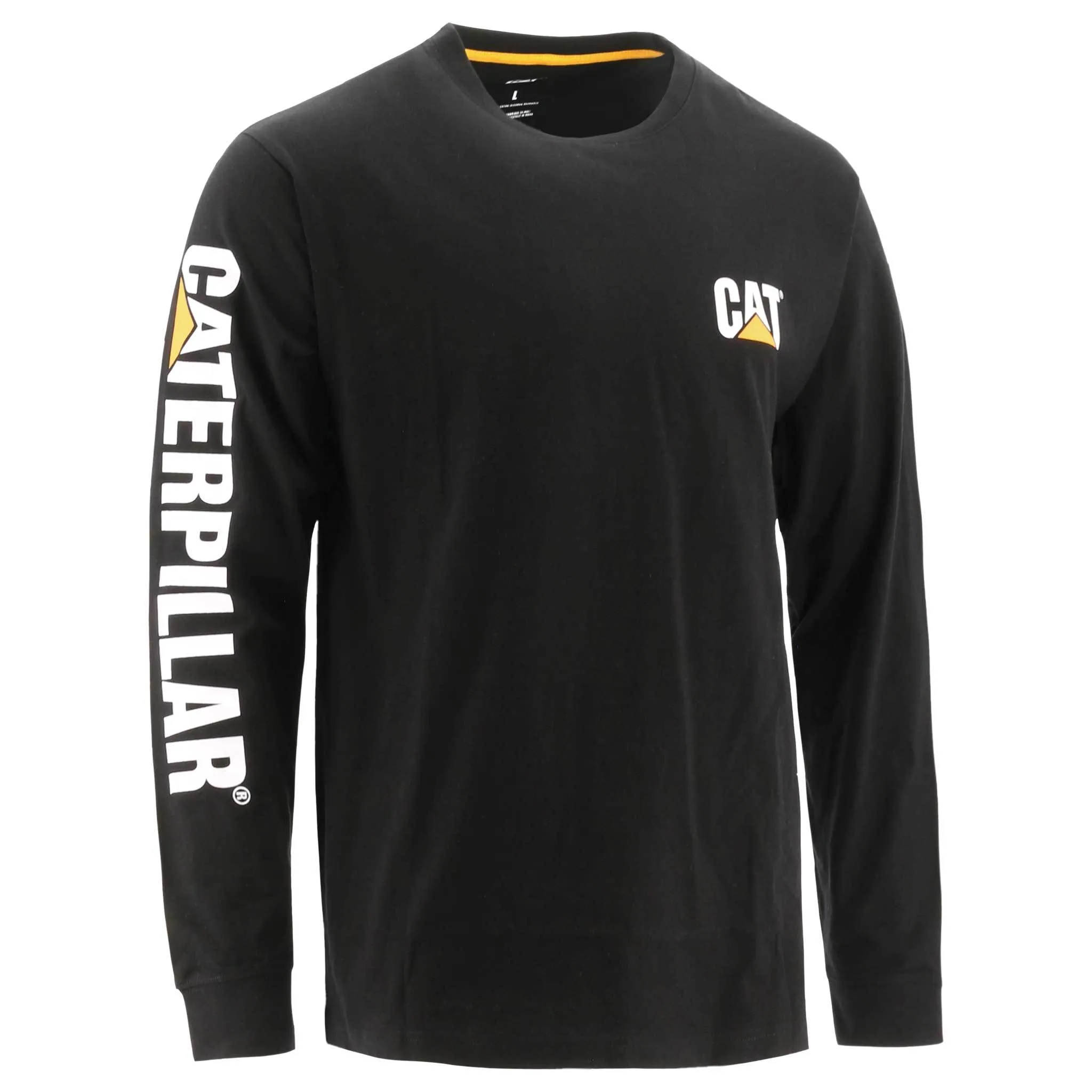Caterpillar Men's Trademark Banner Long Sleeve T-Shirt 1510034