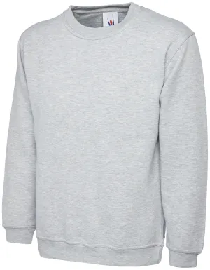 Childrens Classic Sweatshirt | Heather Grey