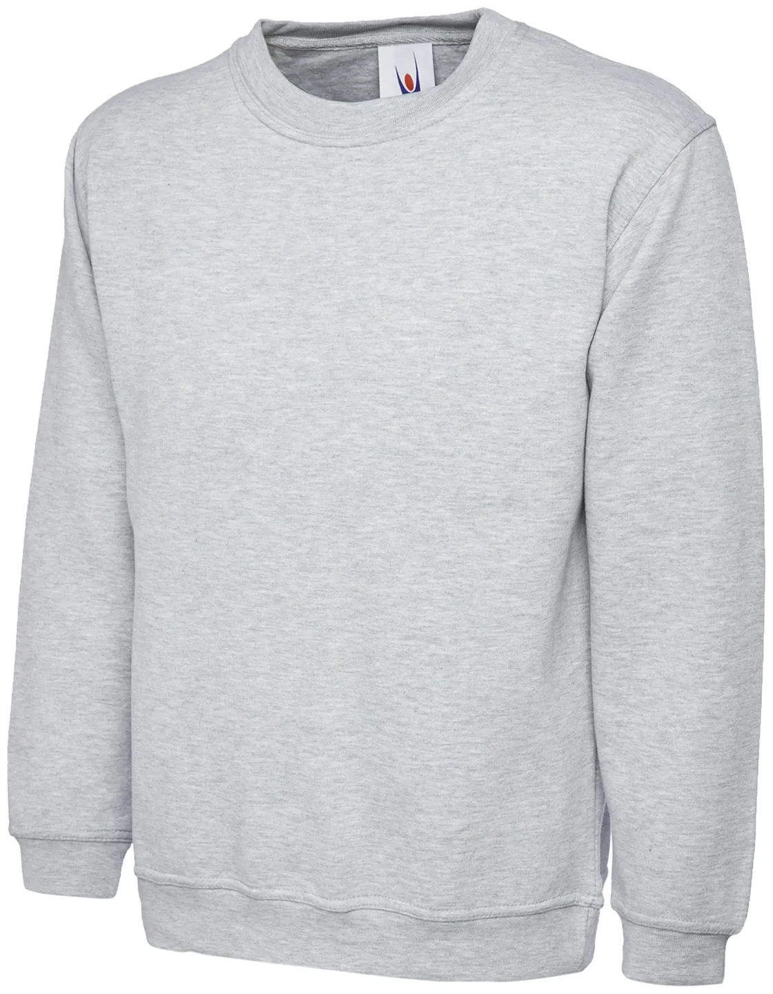 Childrens Classic Sweatshirt | Heather Grey