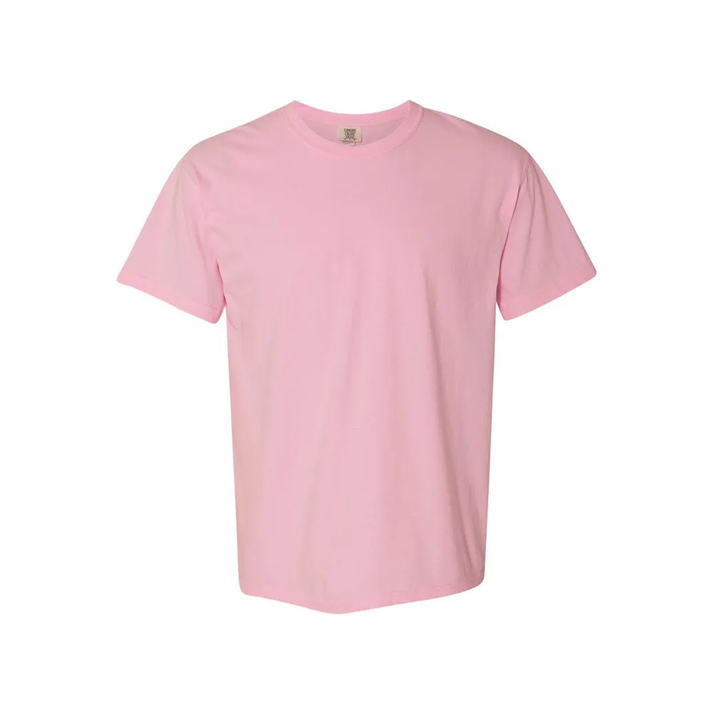 Custom Wedding Date Bride T-Shirt with Curved Print