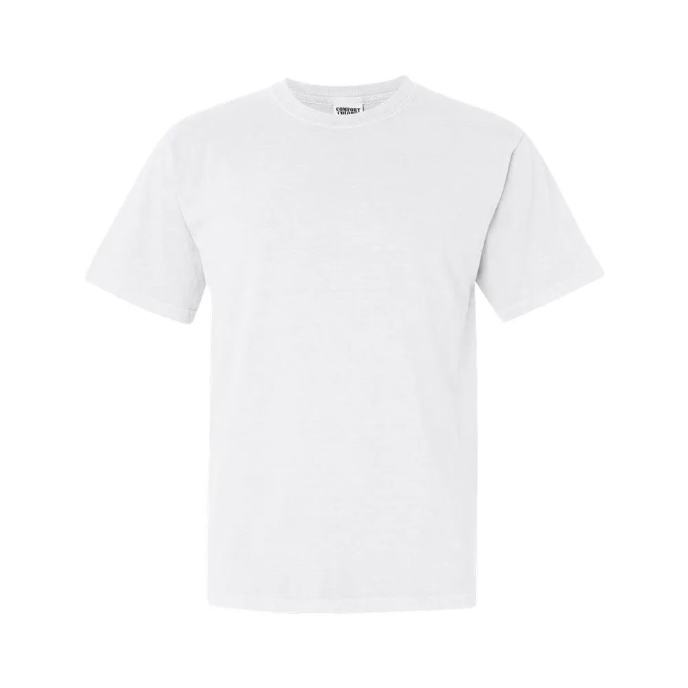 Custom Wedding Date Bride T-Shirt with Curved Print