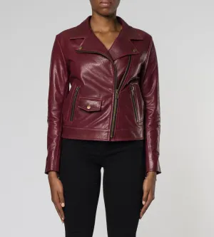 Didier Biker Jacket - Shiraz