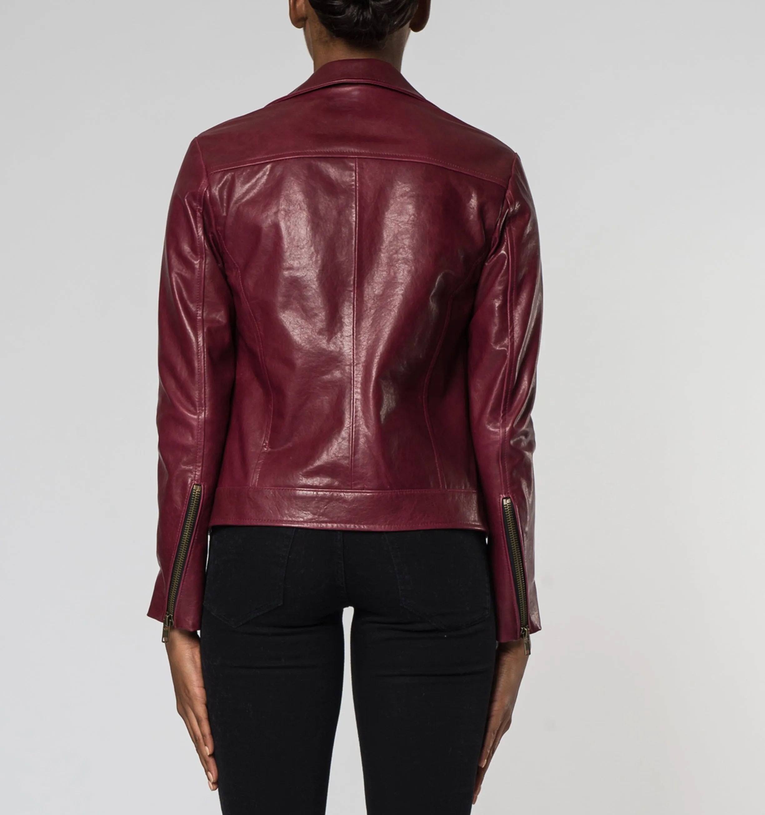 Didier Biker Jacket - Shiraz