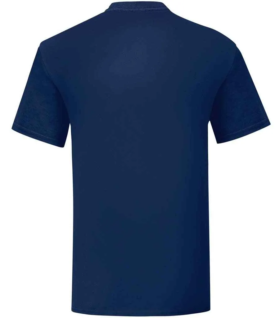Fruit of the Loom Iconic 150 T-Shirt - Blue, Purple, Red