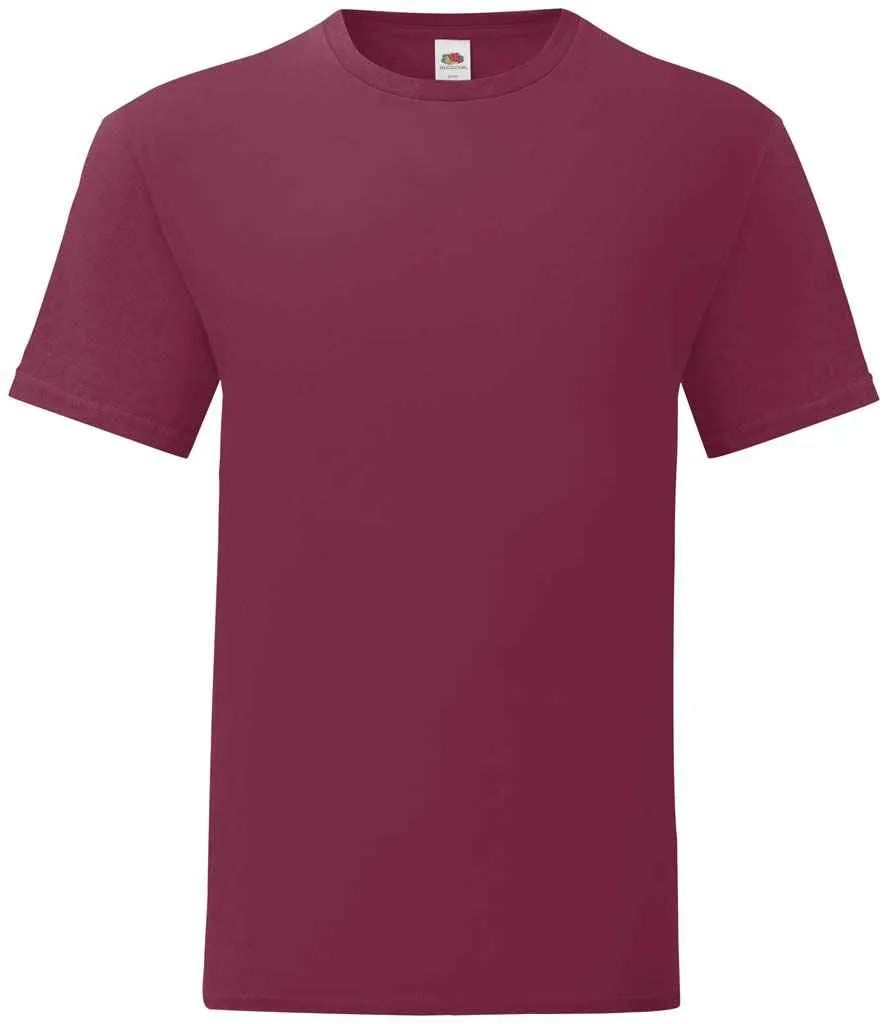 Fruit of the Loom Iconic 150 T-Shirt - Blue, Purple, Red