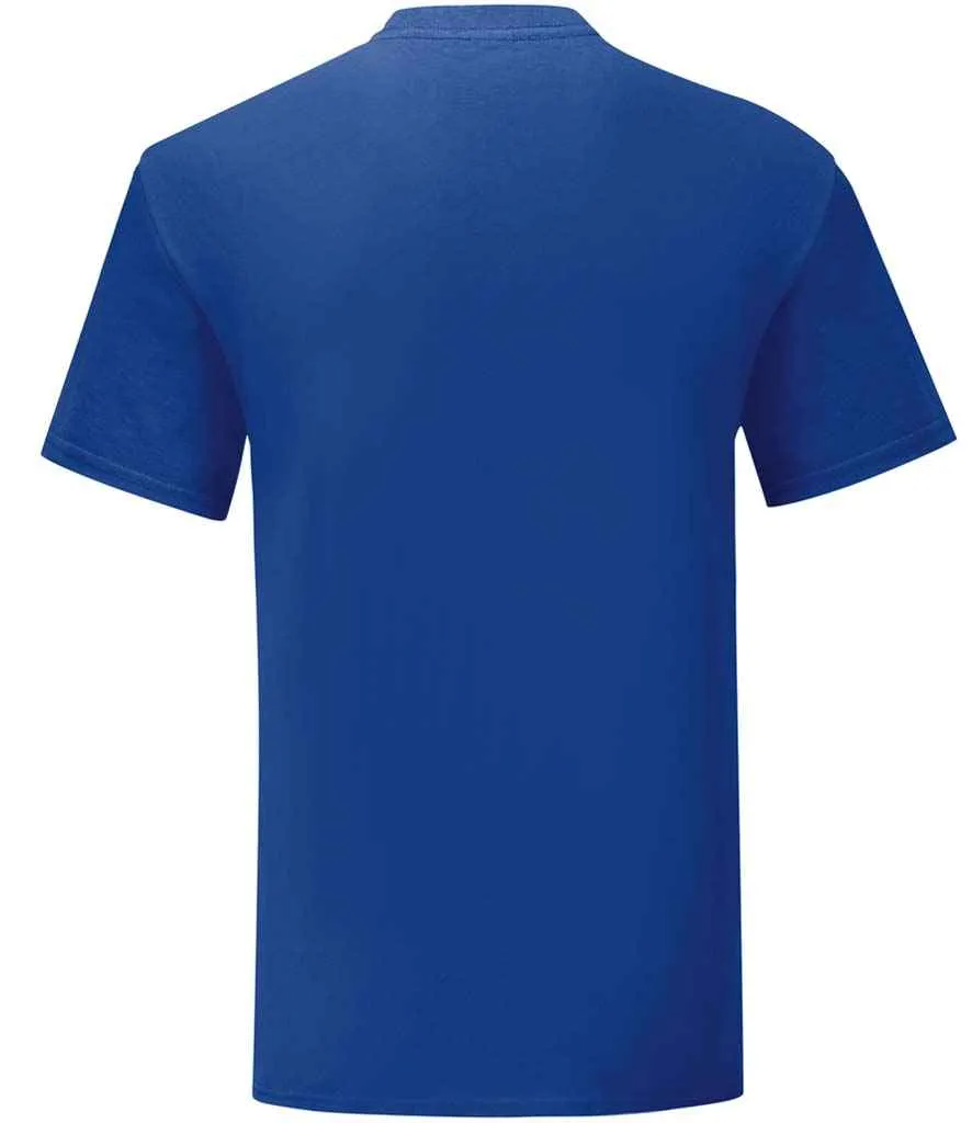 Fruit of the Loom Iconic 150 T-Shirt - Blue, Purple, Red