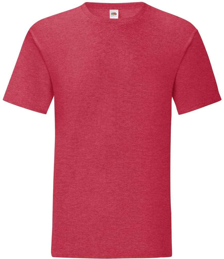 Fruit of the Loom Iconic 150 T-Shirt - Blue, Purple, Red
