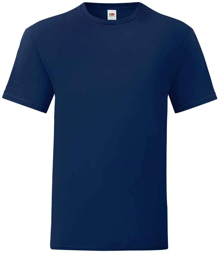 Fruit of the Loom Iconic 150 T-Shirt - Blue, Purple, Red
