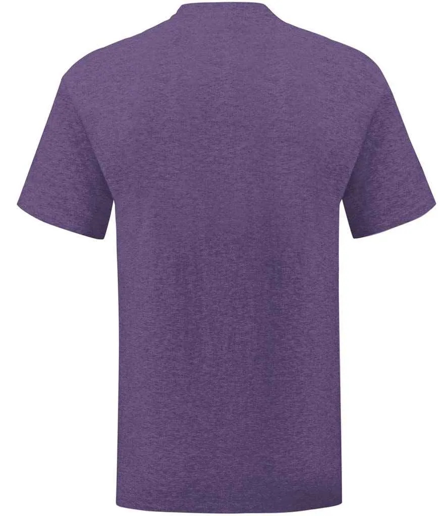 Fruit of the Loom Iconic 150 T-Shirt - Blue, Purple, Red