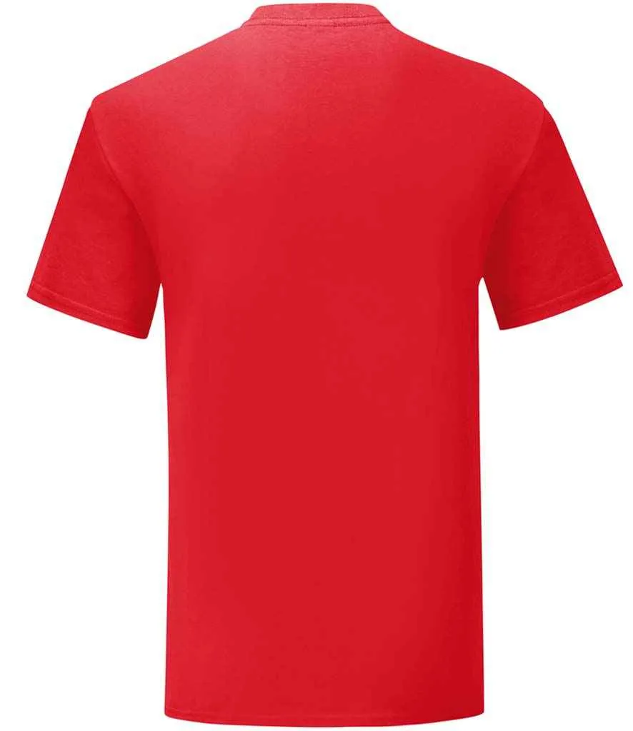 Fruit of the Loom Iconic 150 T-Shirt - Blue, Purple, Red