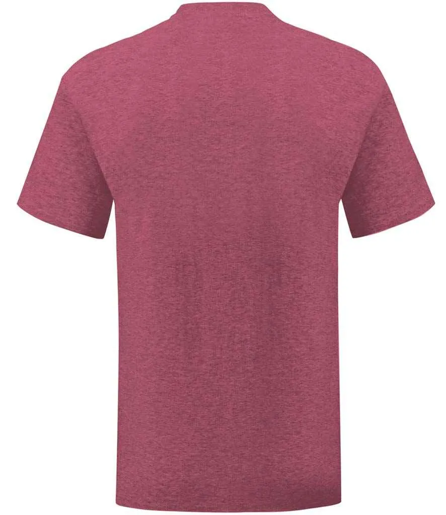 Fruit of the Loom Iconic 150 T-Shirt - Blue, Purple, Red