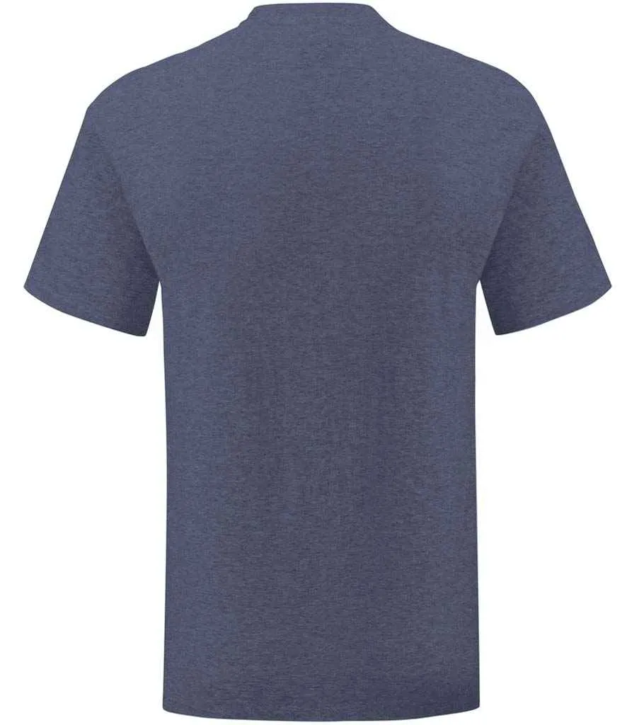 Fruit of the Loom Iconic 150 T-Shirt - Blue, Purple, Red