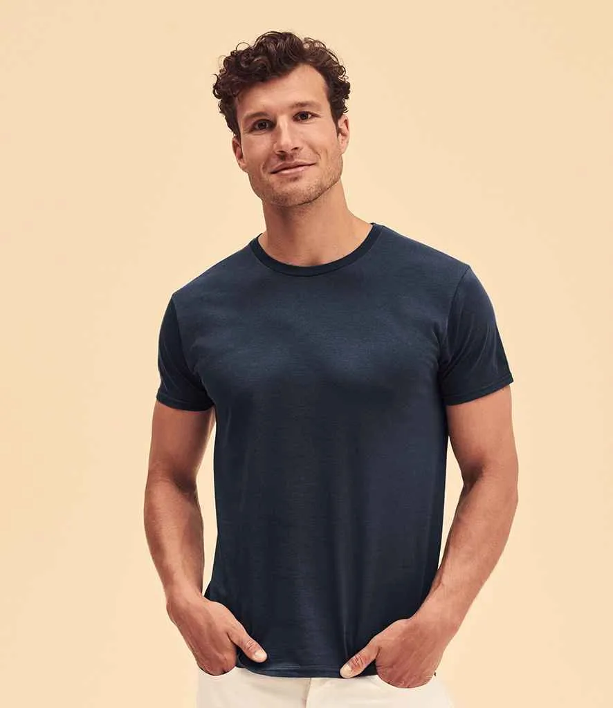 Fruit of the Loom Iconic 150 T-Shirt - Blue, Purple, Red
