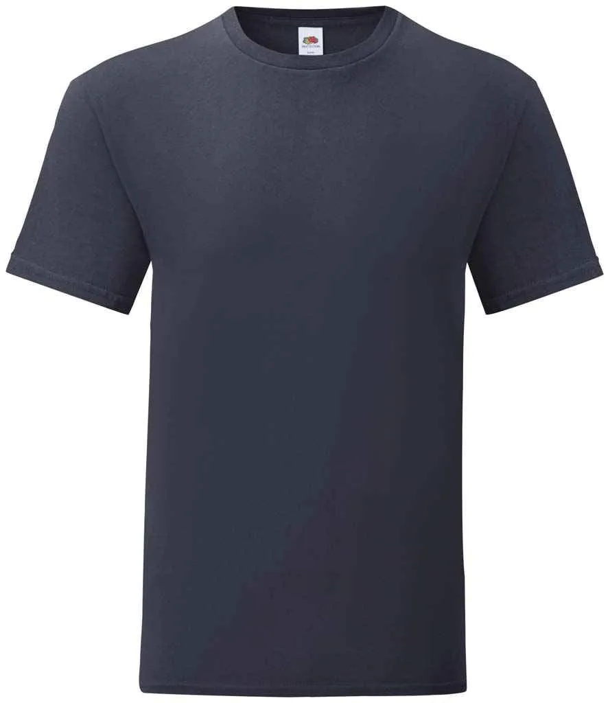 Fruit of the Loom Iconic 150 T-Shirt - Blue, Purple, Red