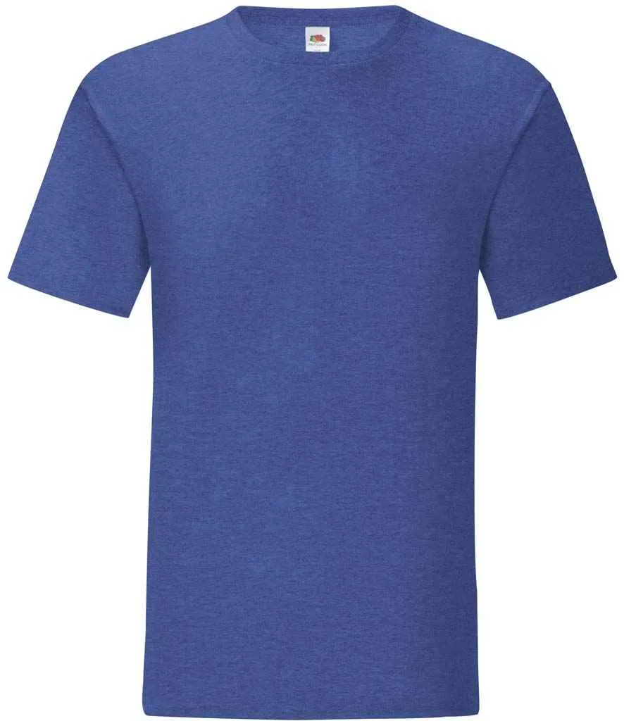 Fruit of the Loom Iconic 150 T-Shirt - Blue, Purple, Red