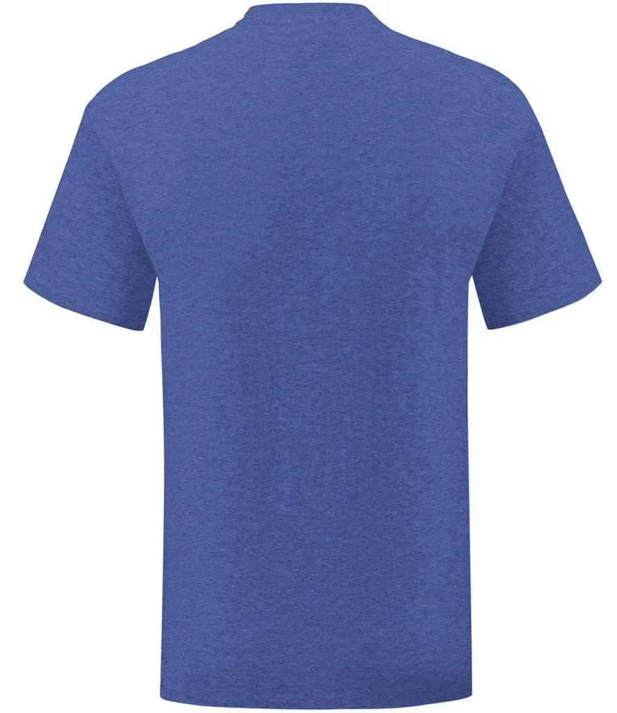Fruit of the Loom Iconic 150 T-Shirt - Blue, Purple, Red