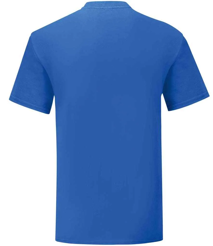 Fruit of the Loom Iconic 150 T-Shirt - Blue, Purple, Red