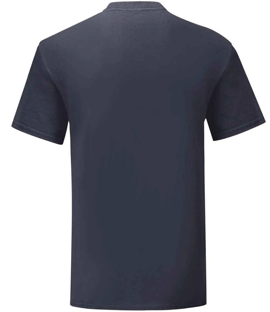 Fruit of the Loom Iconic 150 T-Shirt - Blue, Purple, Red