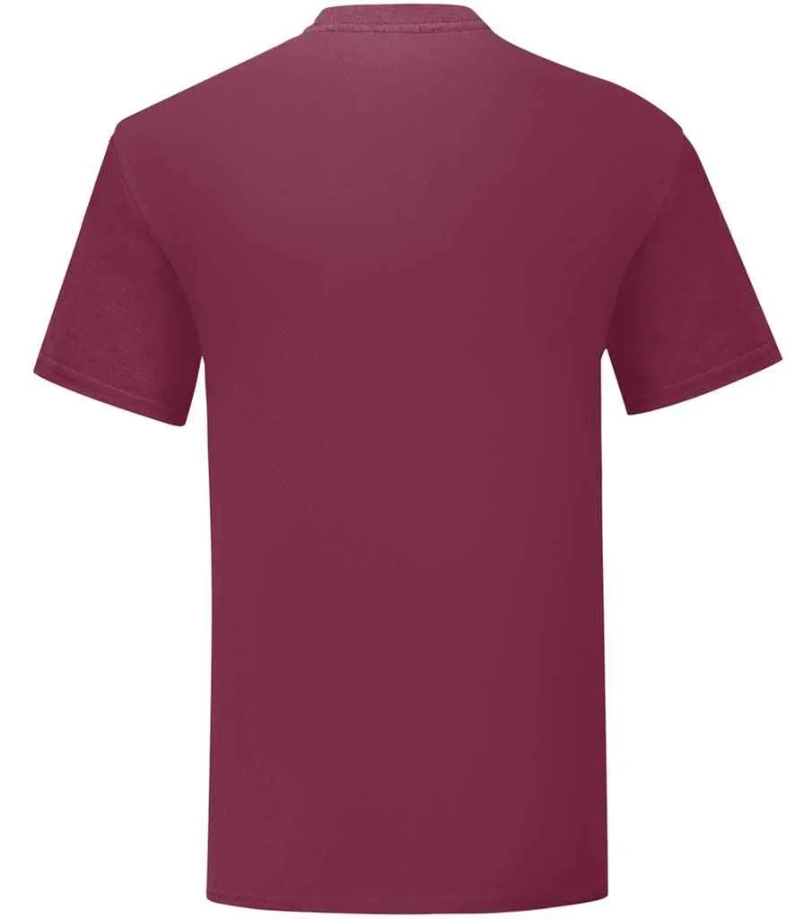 Fruit of the Loom Iconic 150 T-Shirt - Blue, Purple, Red