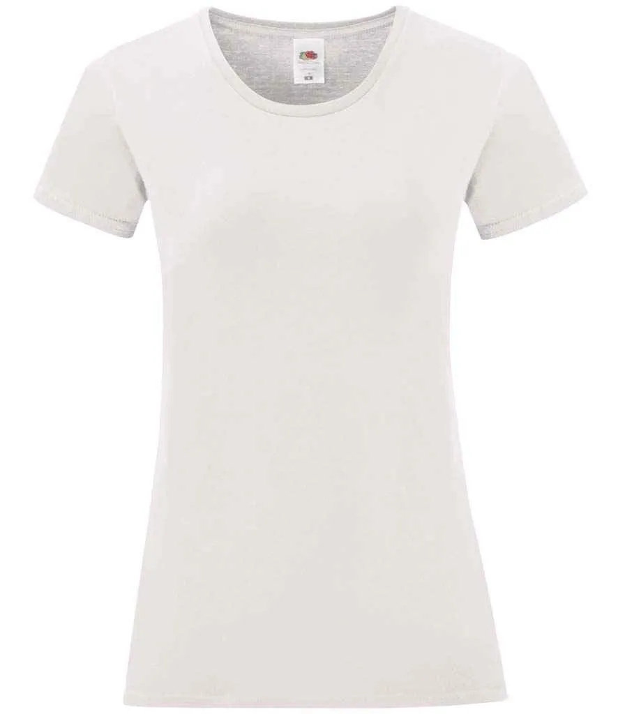 Fruit of the Loom Iconic 150 T-Shirt (Ladies) - Bright Colours