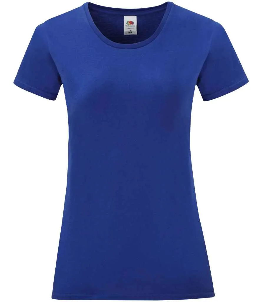 Fruit of the Loom Iconic 150 T-Shirt (Ladies) - Dark Colours