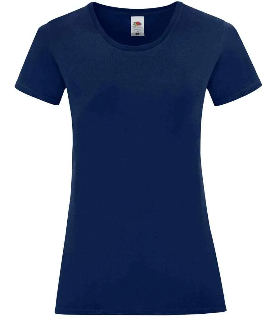 Fruit of the Loom Iconic 150 T-Shirt (Ladies) - Dark Colours