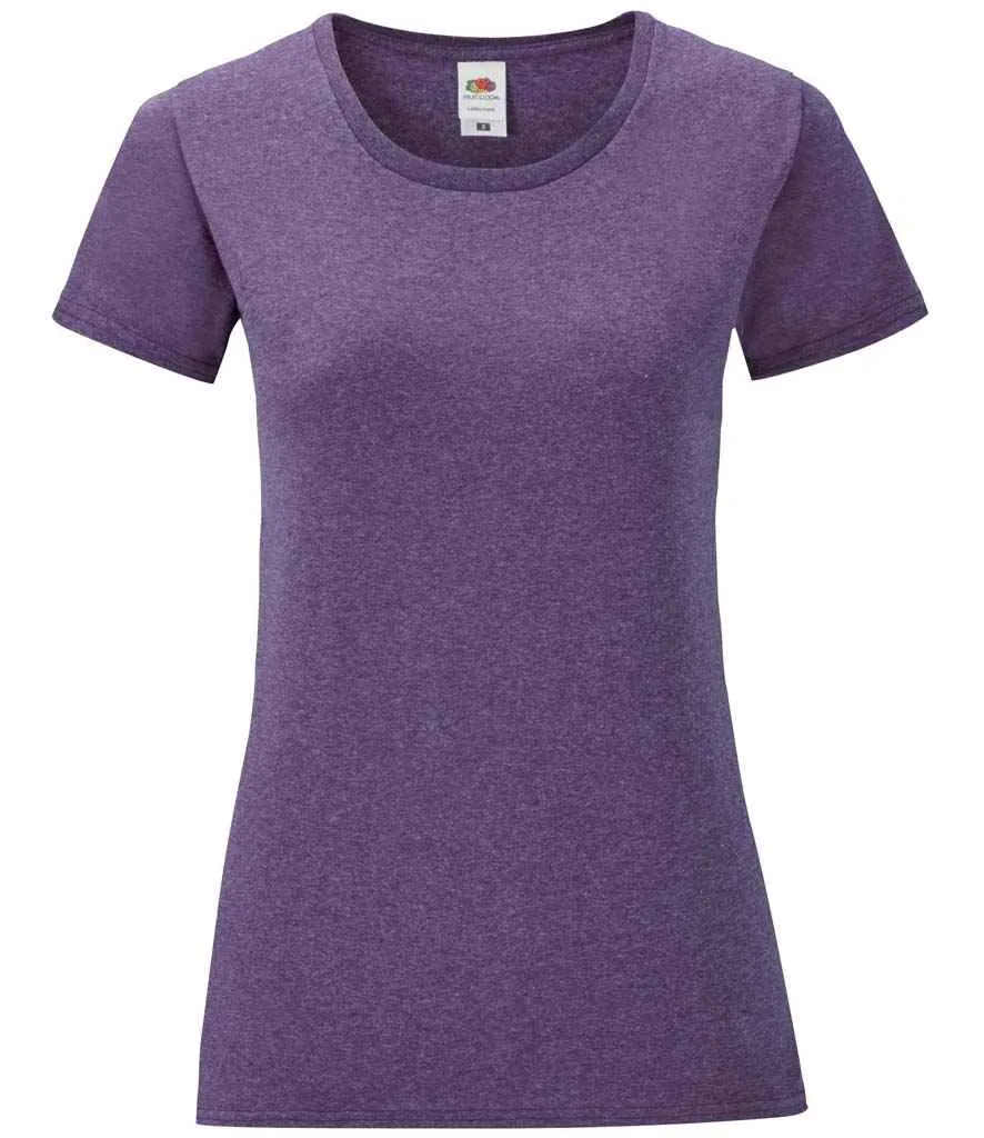 Fruit of the Loom Iconic 150 T-Shirt (Ladies) - Dark Colours