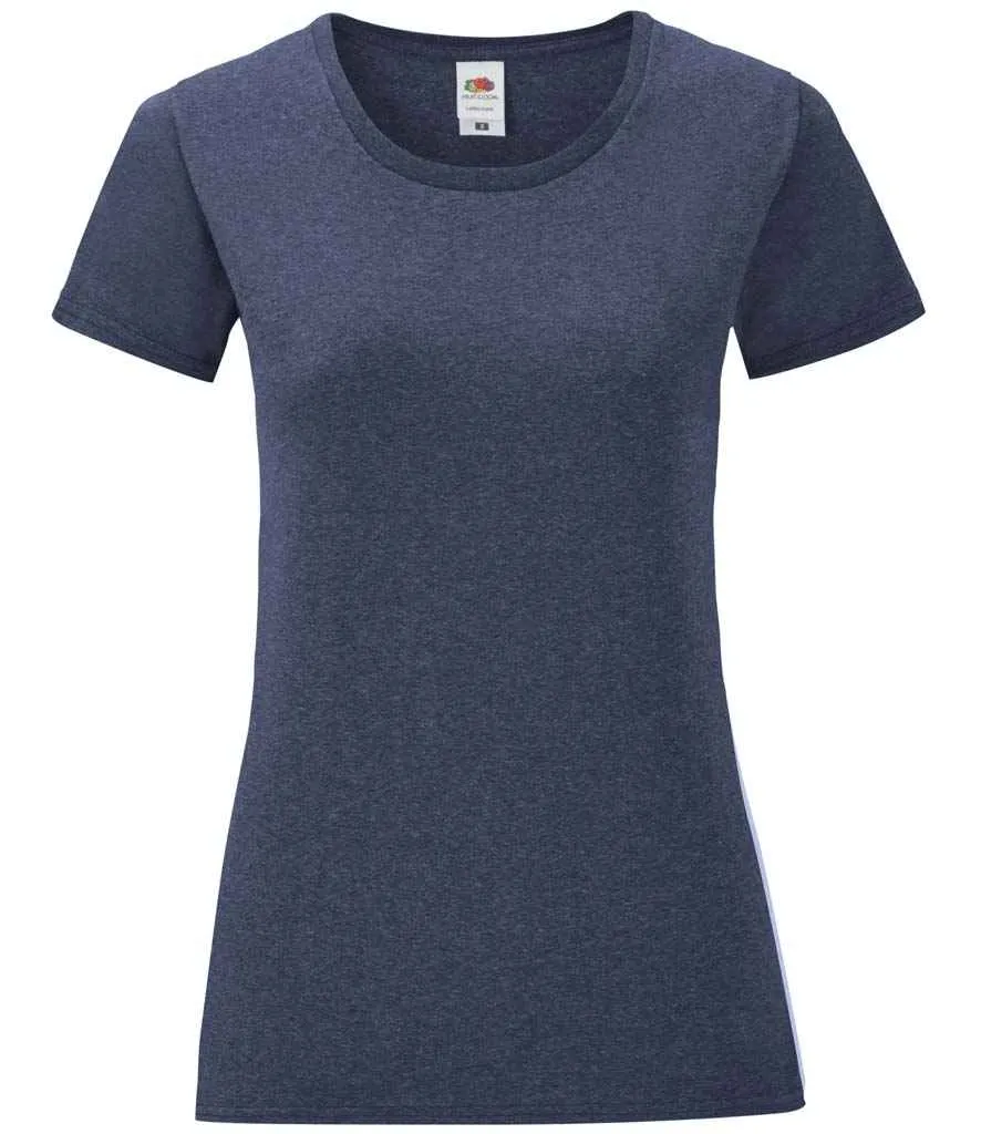 Fruit of the Loom Iconic 150 T-Shirt (Ladies) - Dark Colours