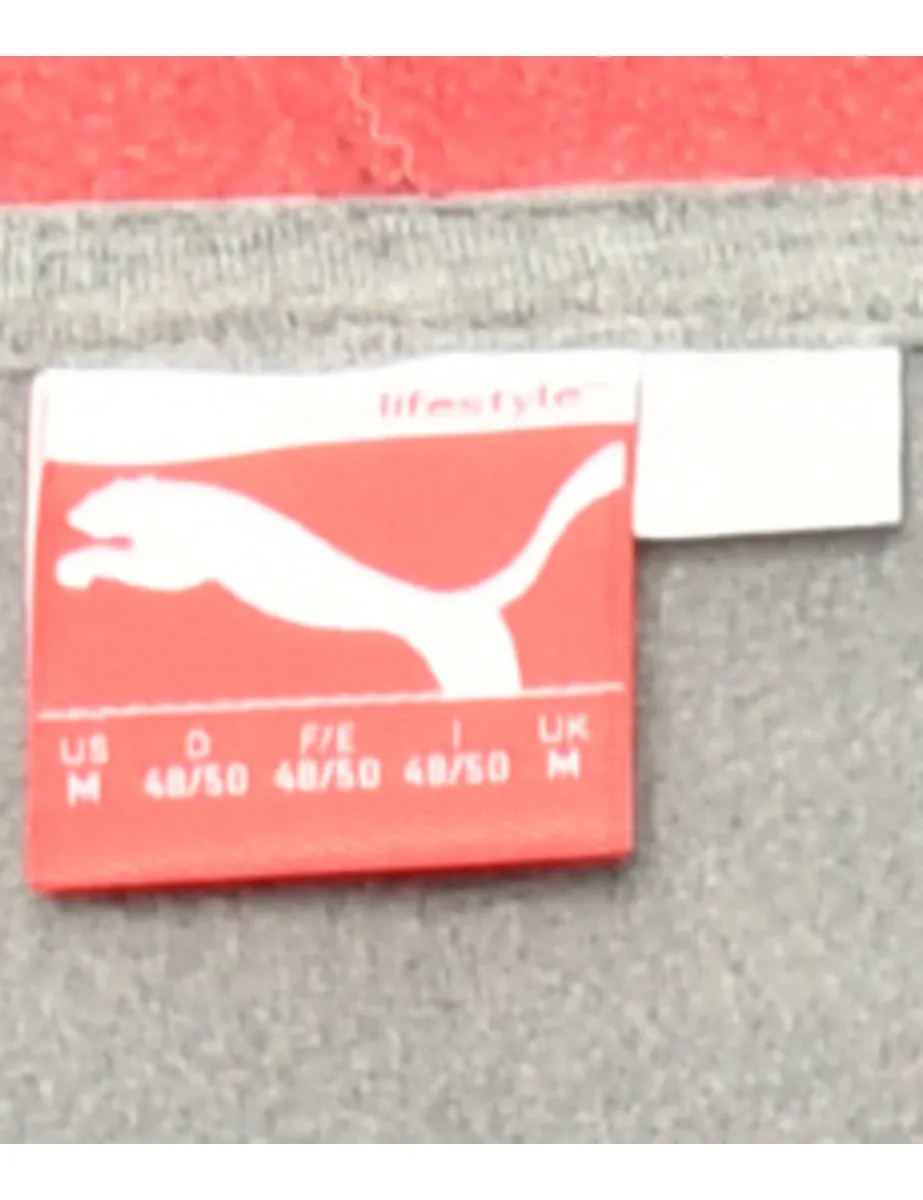 Grey Puma Hoodie - M