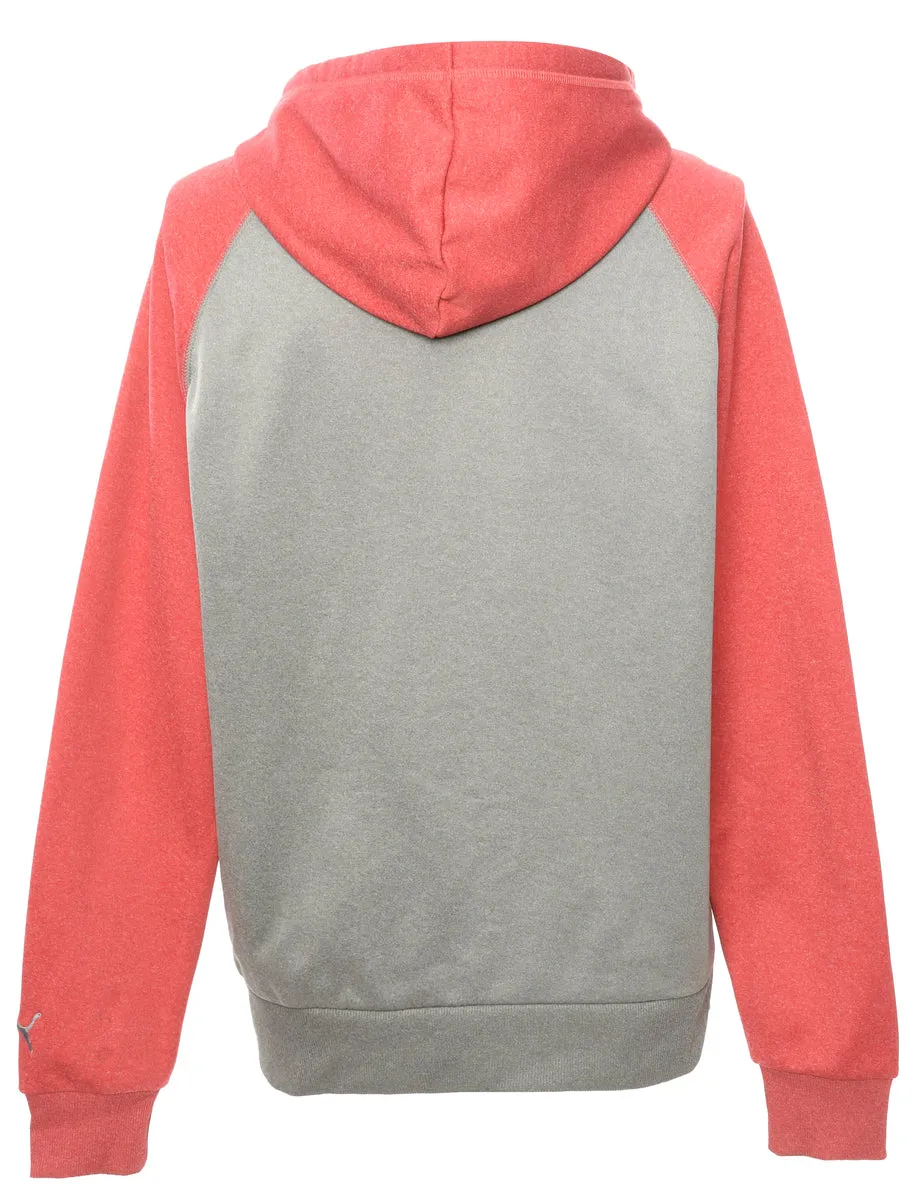Grey Puma Hoodie - M