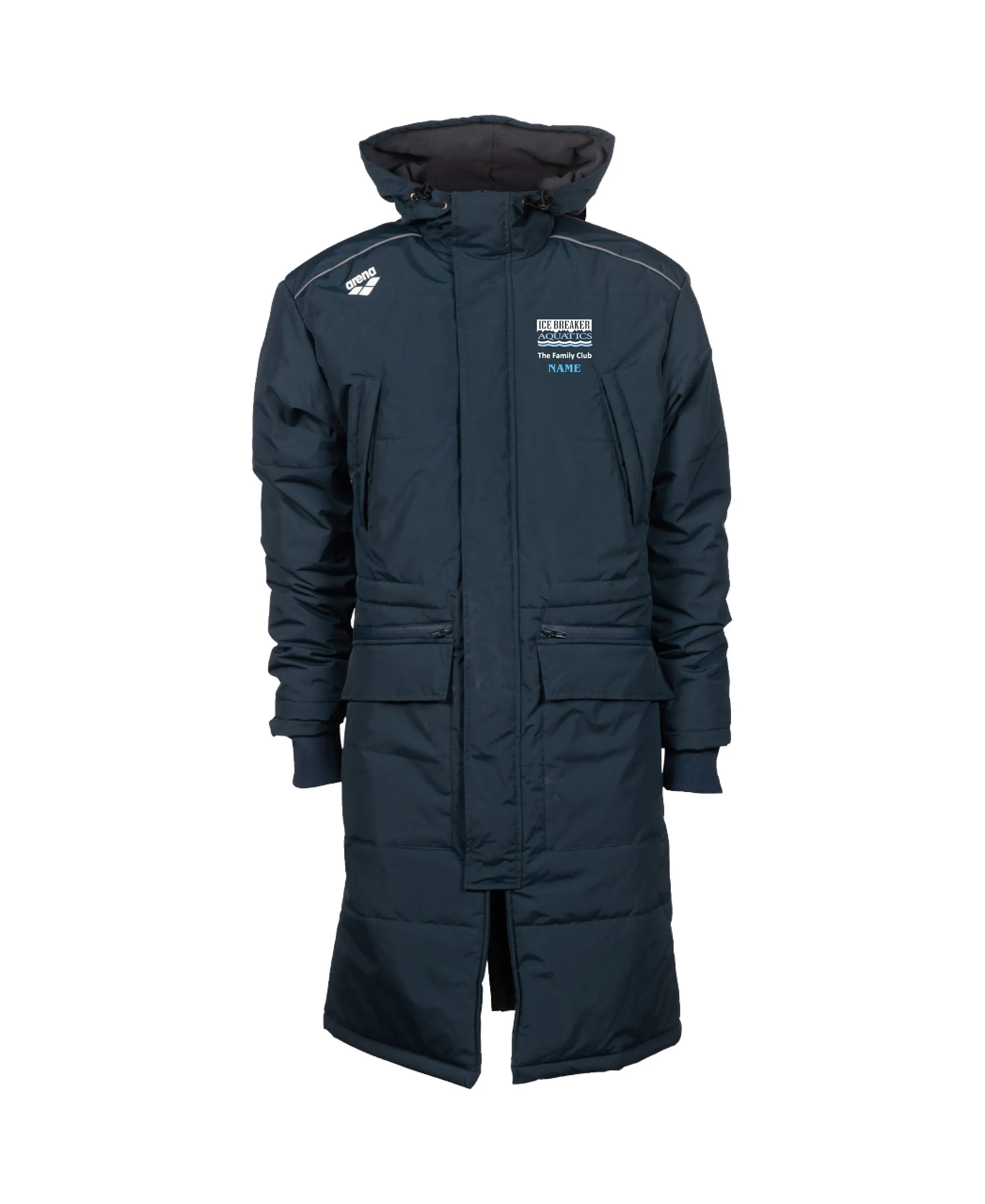 Ice Breaker Team Parka Solid - Navy