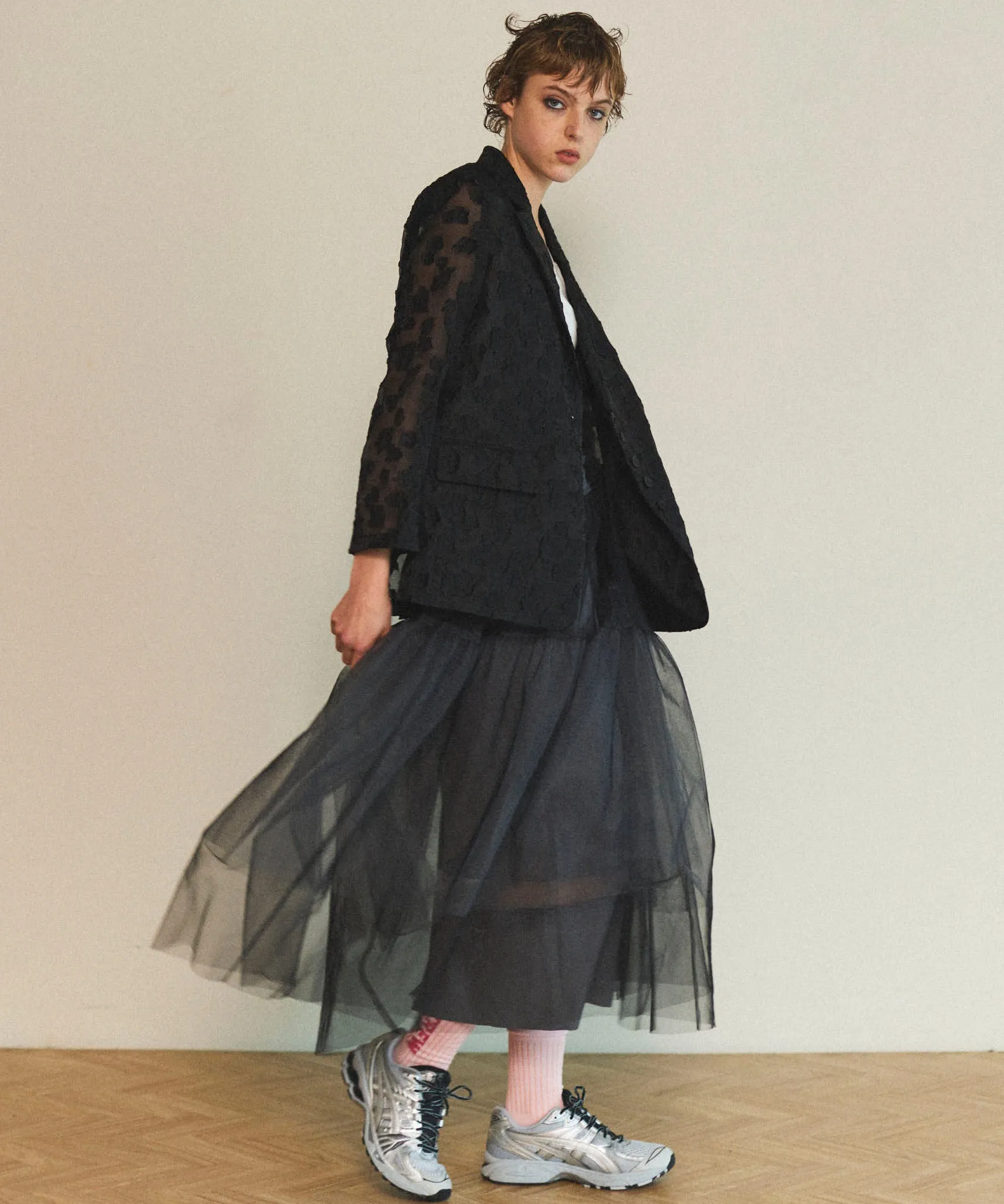 Layered A-line Skirt