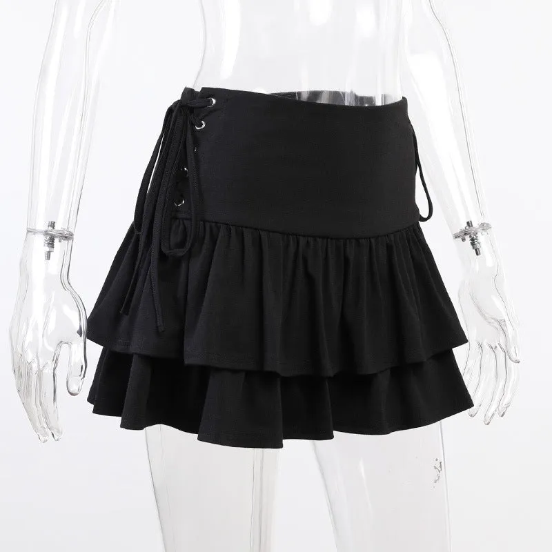 Layered Ruffle Skirt