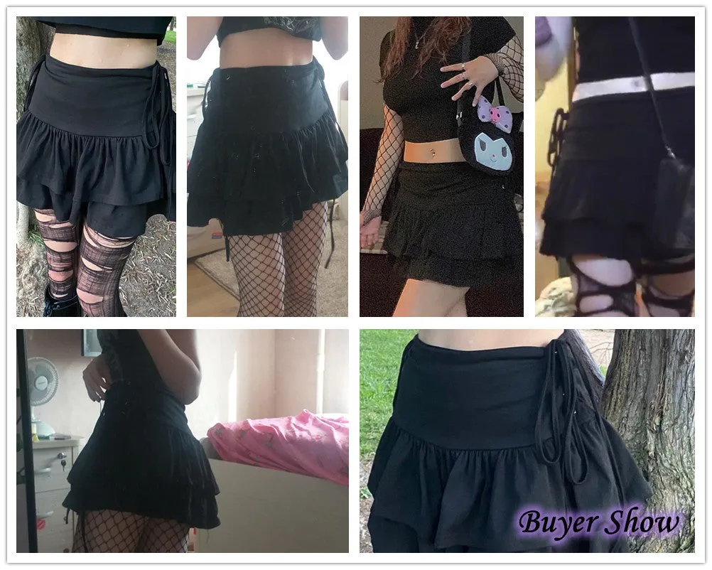 Layered Ruffle Skirt