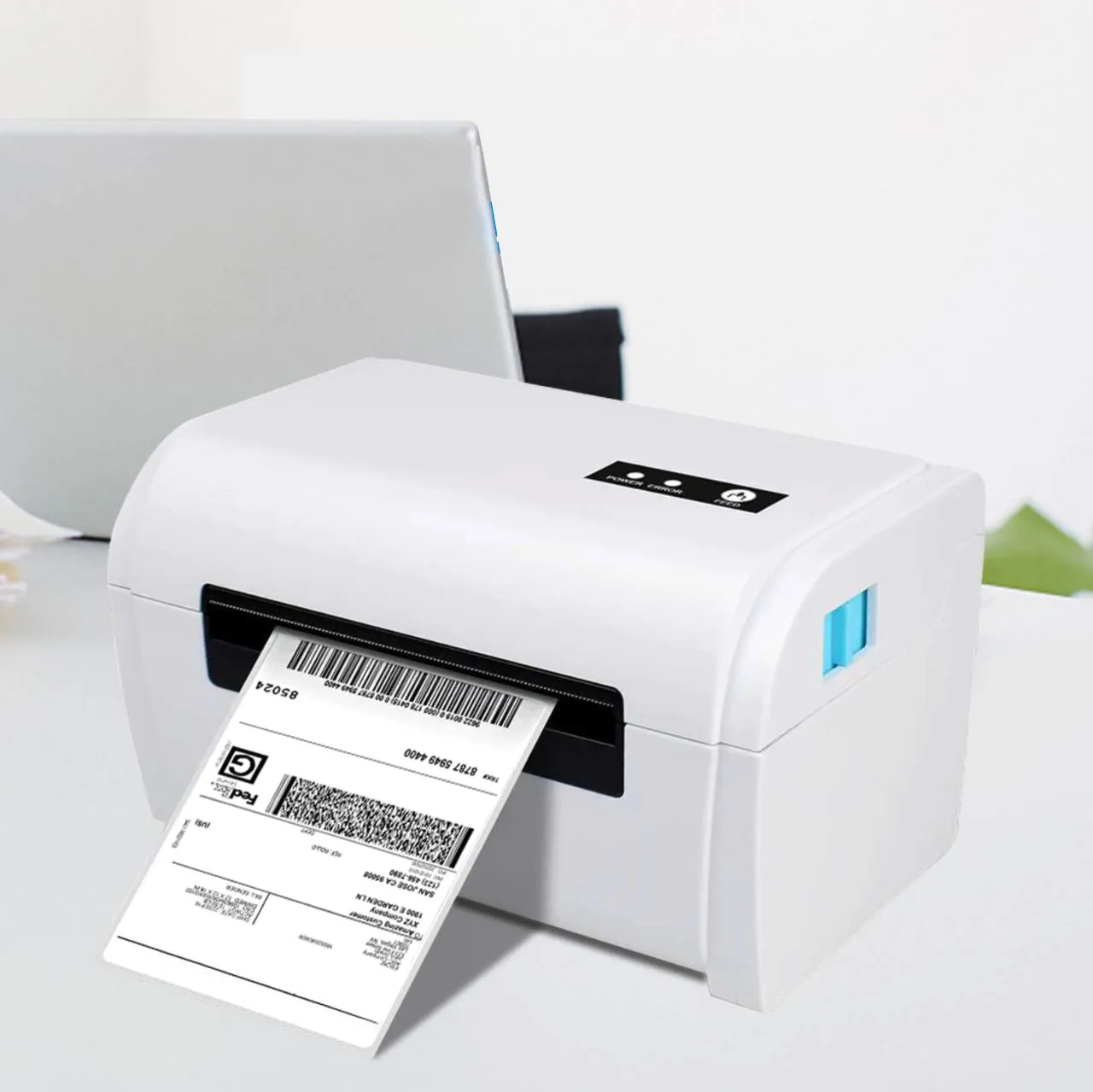 LogicOwL OJ-TDL405 100MM Thermal Label Printer with High Quality Label Barcode Printer USB Port for Windows 10