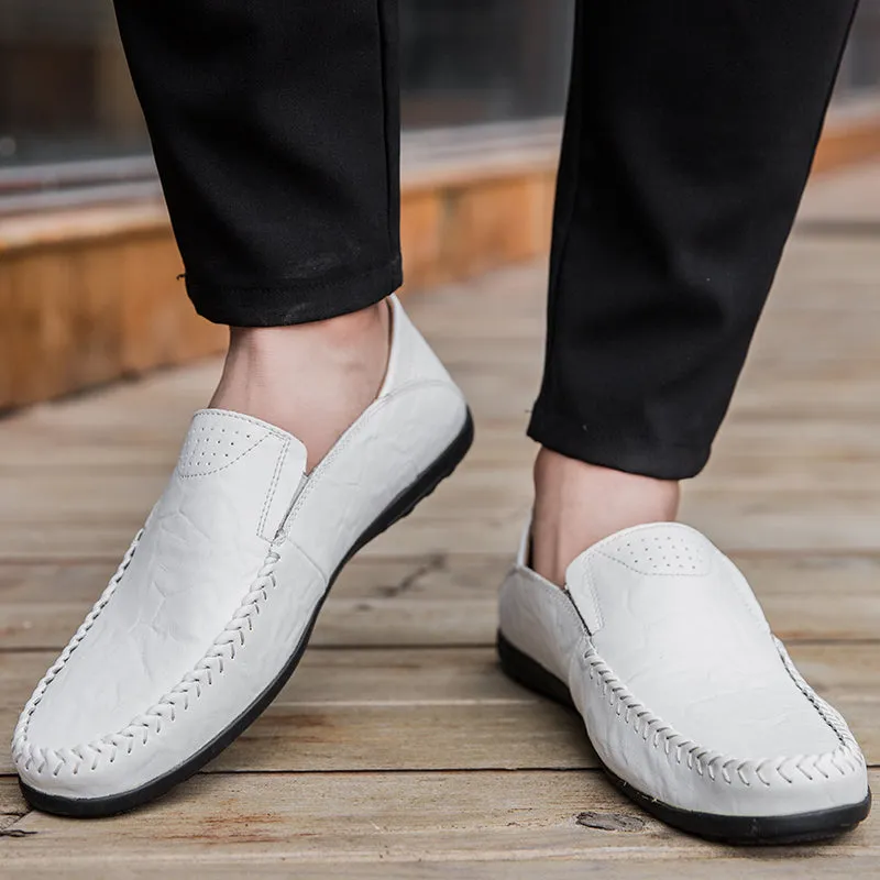 Men's Genuine Leather Moccasins | Casual Loafers