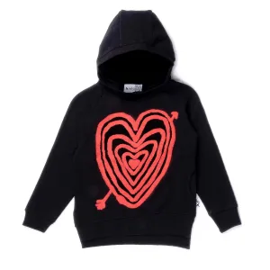 Minti Hearts on Hearts Furry Hood